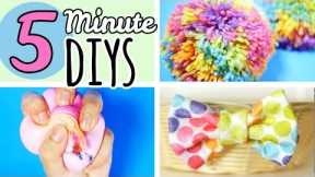 5 Minute Crafts To Do When You're Bored | Easy DIYS