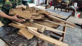 Recovering Waste Pallet Wood Processing // Useful Creative Ideas Recycling Projects