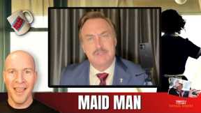 Mike Lindell Dropped From Fox, Maid Crashes His Hotel Broadcast
