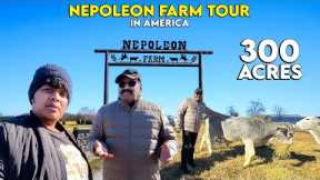 Nepoleon Farm Tour 🔥| 300 Acres in America 😱 - Irfan's View