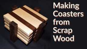 Making Coasters from Scrap Wood | Woodworking Projects to Sell | Scrap Wood Projects