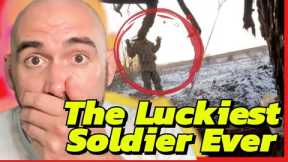 This is the Luckiest Soldier in All of Ukraine