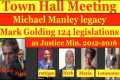 Town Hall Meeting. Michael Maney