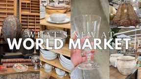 NEW FINDS AT WORLD MARKET SPRING 2024 | WORLD MARKET SHOP WITH ME | SPRING 2024 HOME DECOR