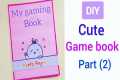 10 Paper Games in a book / DIY Cute