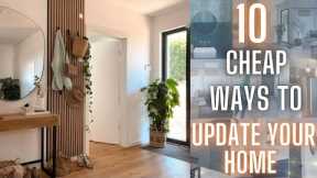 10 Cheap DIY Projects Around The House | DIY Home Improvements On A Budget That Add Value