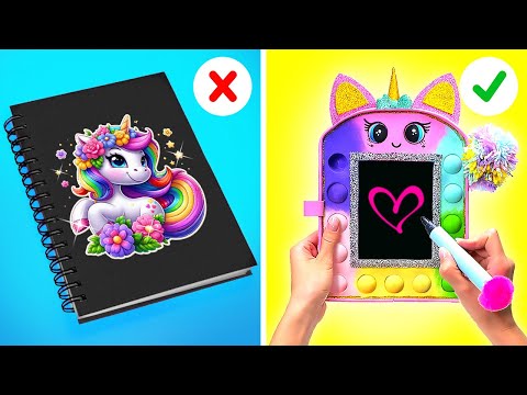 COOL SCHOOL HACKS & GADGETS || Cool Crafts You Will Love! by 123 GO!