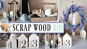 SCRAP WOOD DIYS Turned To HIGH-END HOME DECOR | Affordable Home Decor Ideas Using Wood