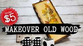 CREATIVE DIY decoupage upcycled home decor ideas | Goodwill challenge