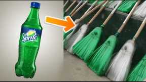 DIY Broomstick From Plastic Bottles | Recycling Soda Bottles