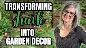 How to Transform Junk into Farmhouse Garden Decor / Trash to Treasure