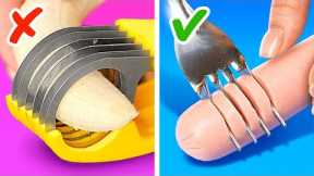 Cooking Gadgets vs DIY Hacks🌭 *Fancy Tools and Cheap Crafts for the Kitchen*