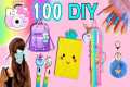 100 DIY - EASY LIFE HACKS AND DIY